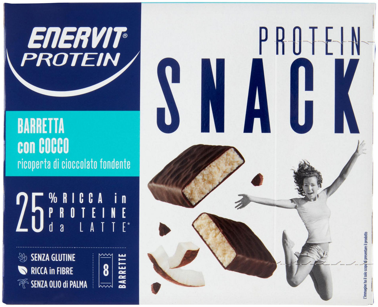 Snack cocco enervit protein g27x8