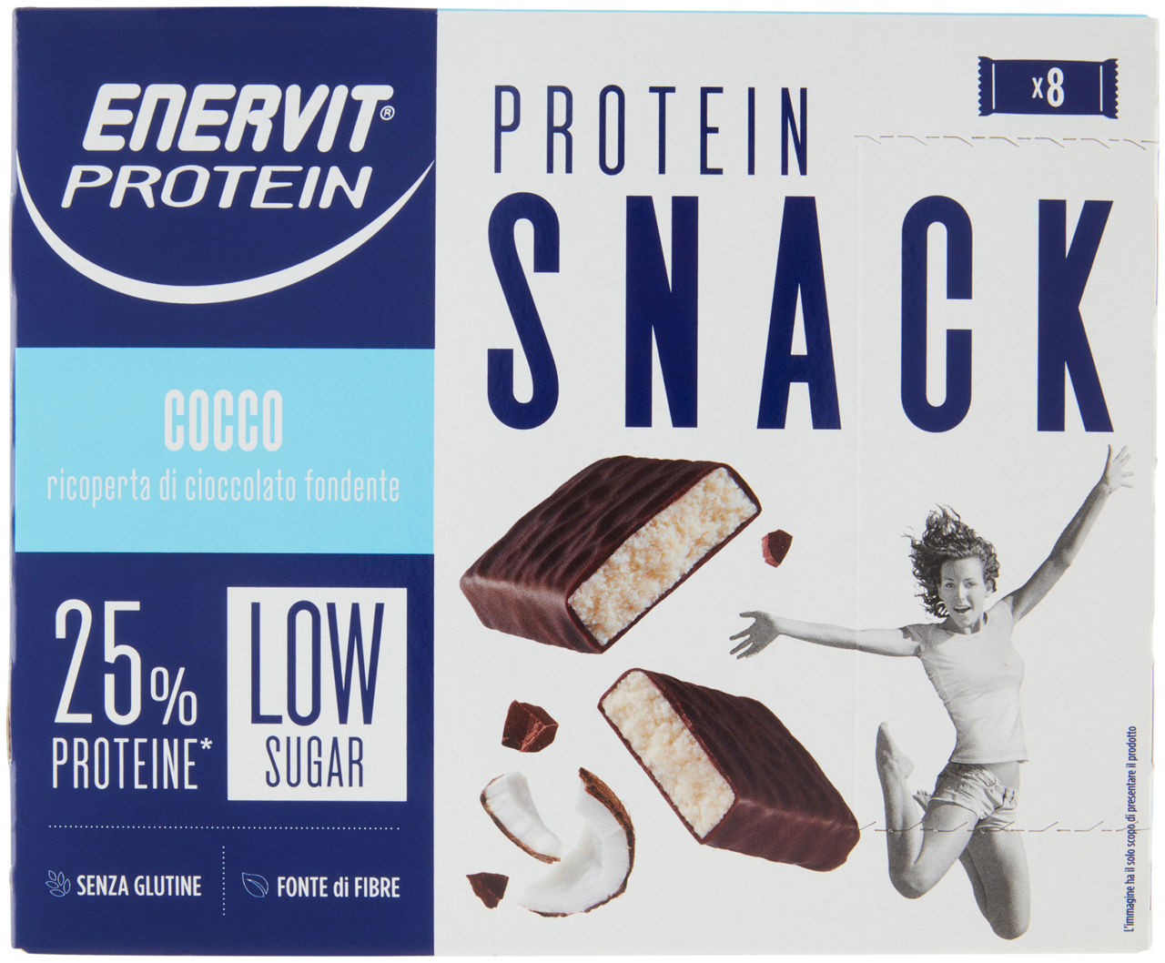 SNACK COCCO ENERVIT PROTEIN G27X8 - Immagine 11