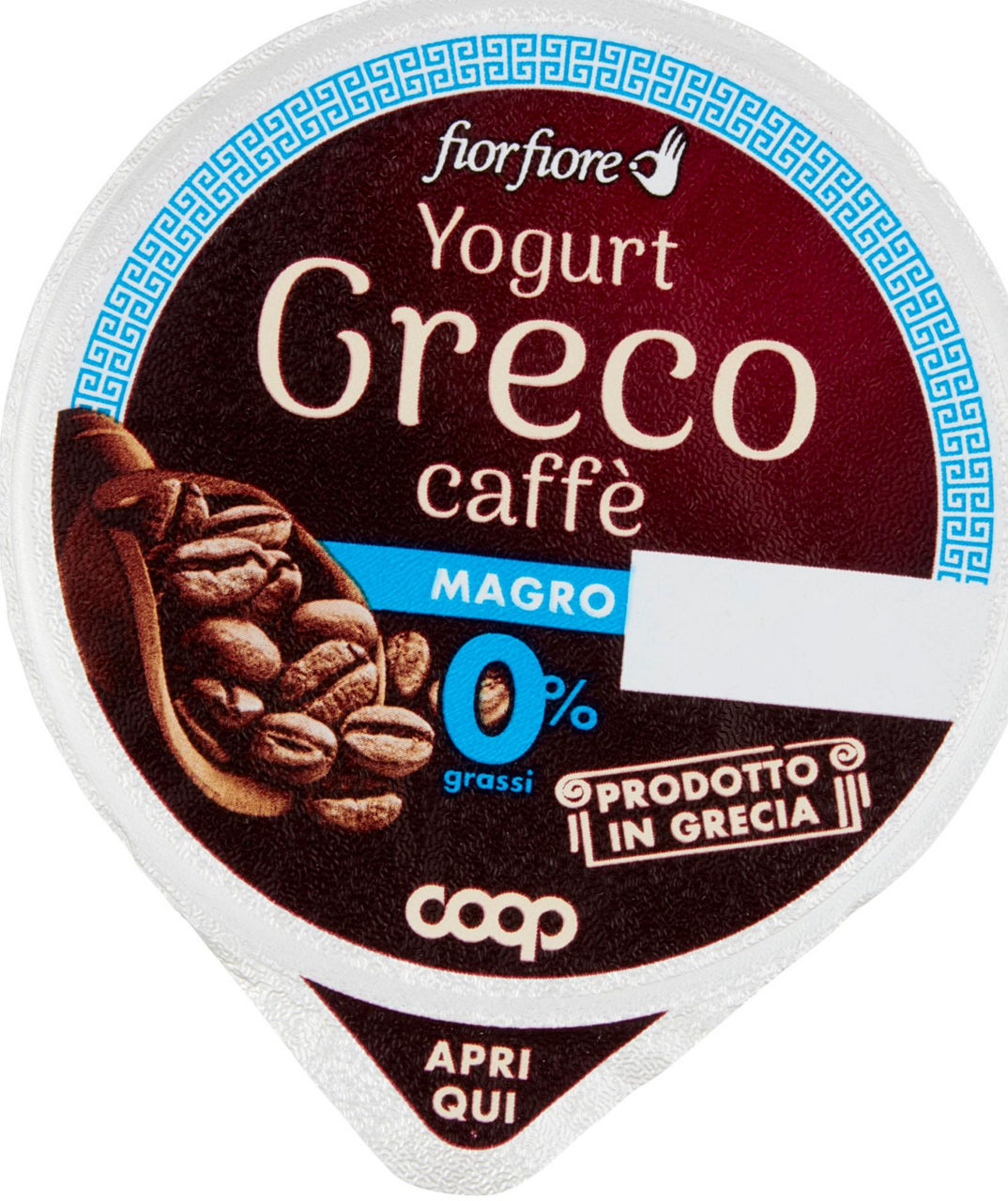 YOGURT GRECO MAGRO CAFFE' FIOR FIORE COOP G 170 - 4