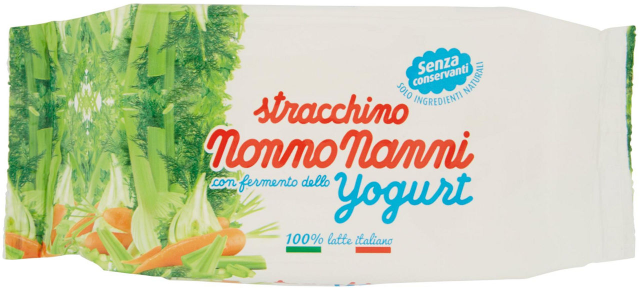 Stracchino con fermento dello yogurt nonno nanni flow pack g 250