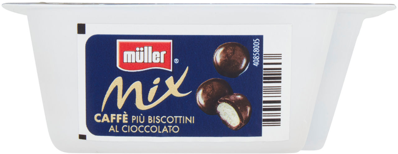 CREMA DI YOGURT MIX MULLER CAFFE'+BISCOTTINI CIOCCOLATO 150 G - Immagine 51