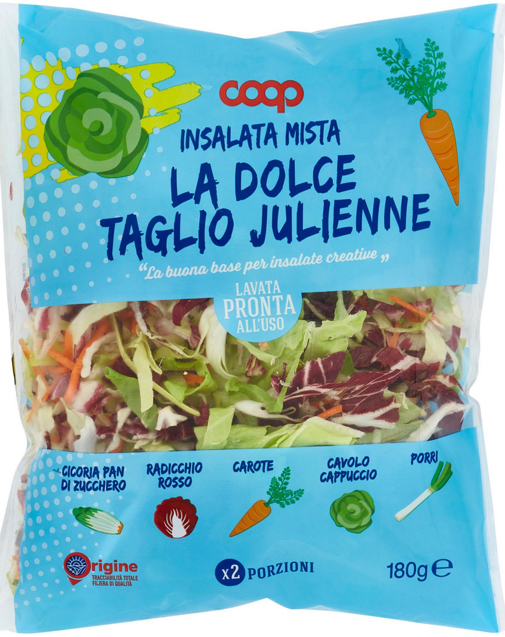 Insalata mista la dolce 180g