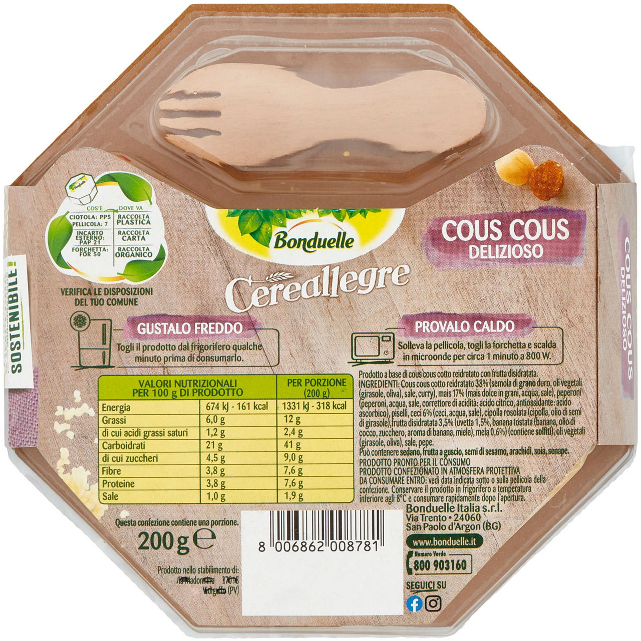 Cous cous delizioso cereallegre 200 gr - Immagine 21