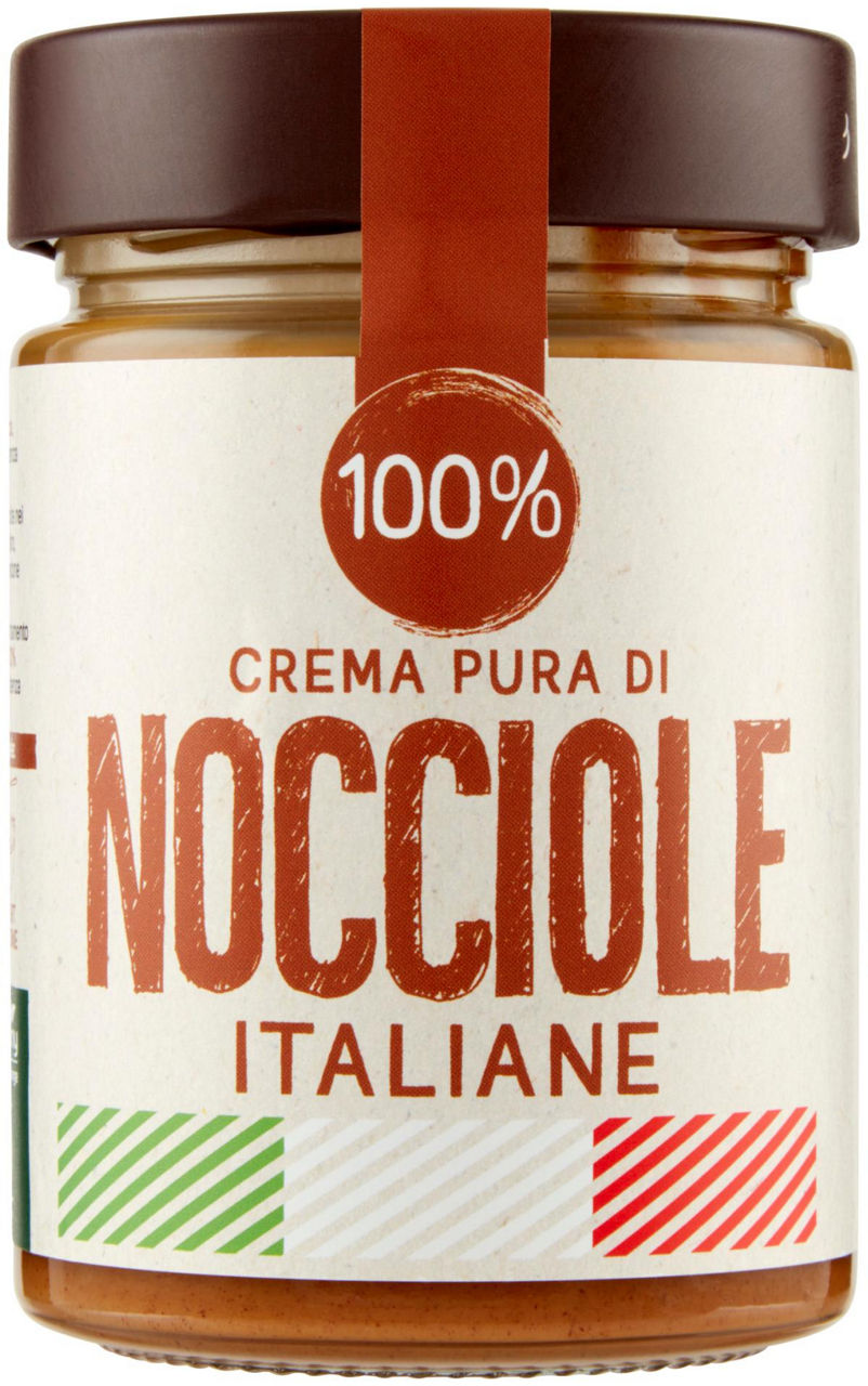 Crema pura di nocciole italiane 300g