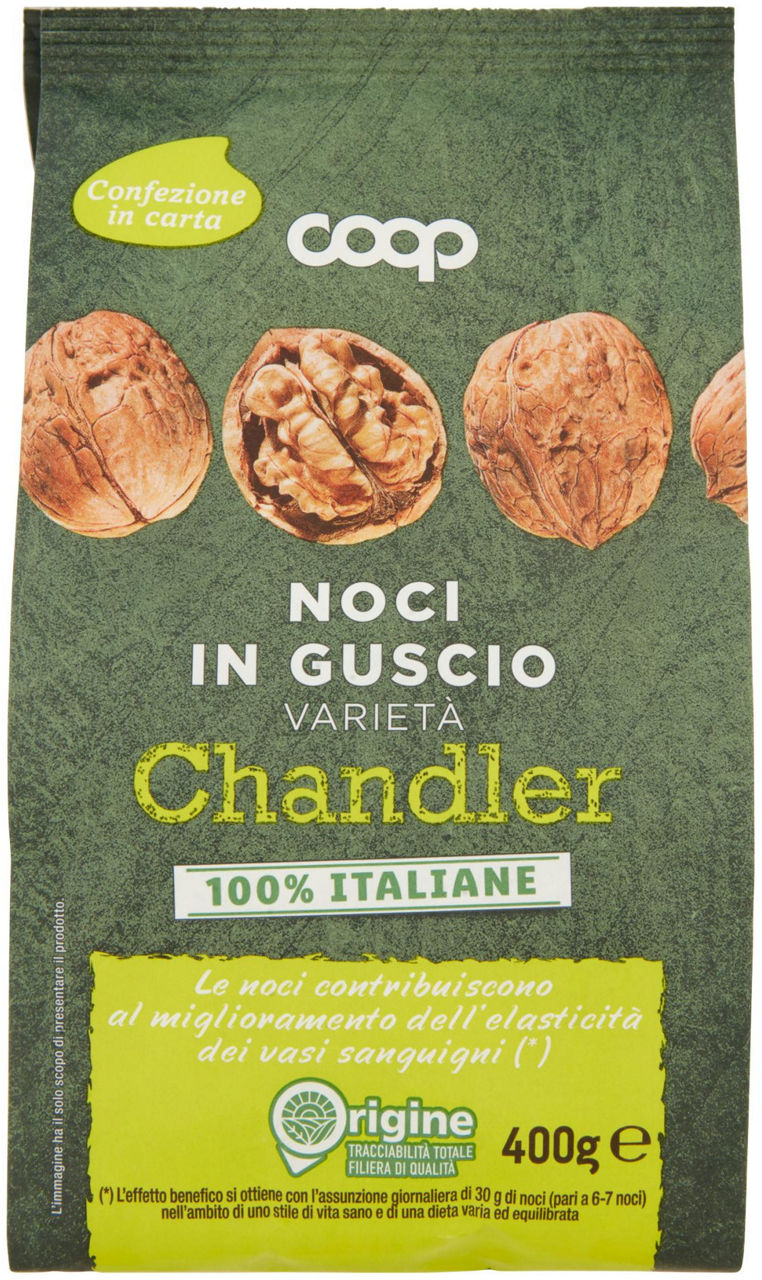 NOCI IN GUSCIO CHANDLER 100% ITALIANE 400G - 1