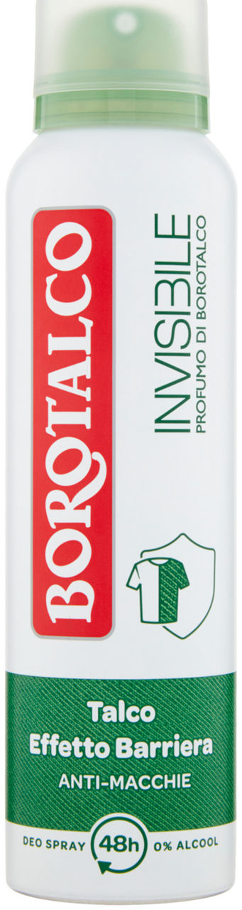 Deodorante spray invisible verde 150 ml