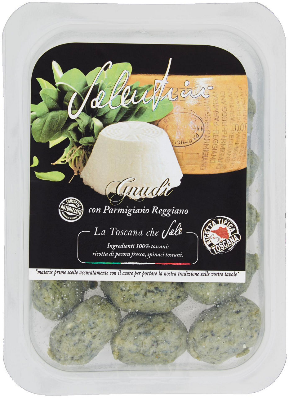 Gnudi ricotta e spinaci con parmigiano reggiano 250 gr