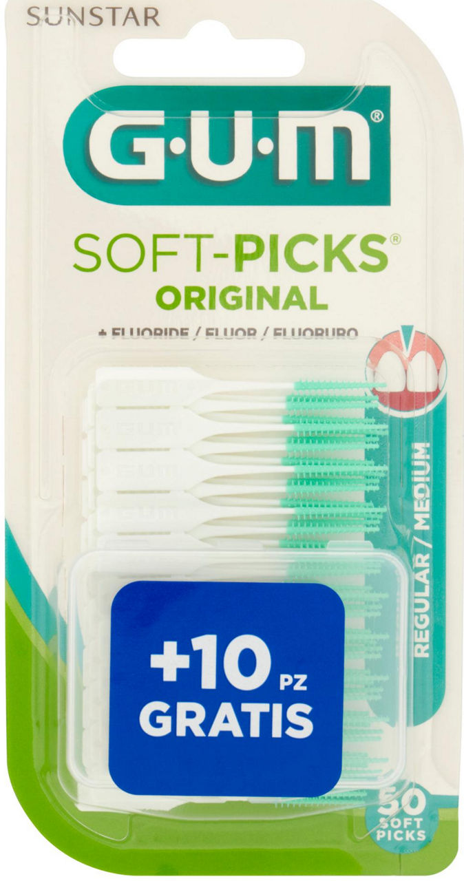 Scovolino gum soft picks original regular pz40+10 gratis