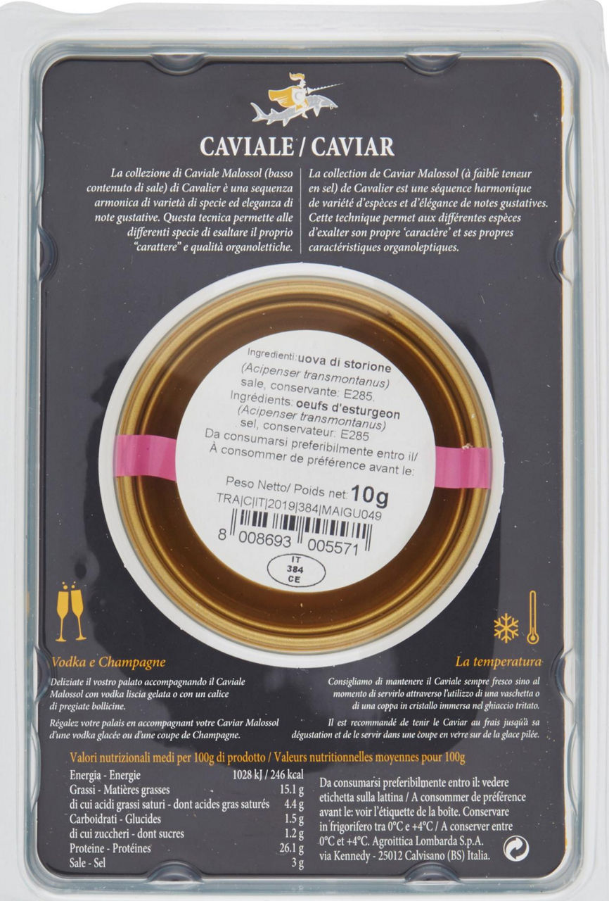 CAVIALE PACIFIC CLASSIC CAVALIER BLISTER 10G - 2