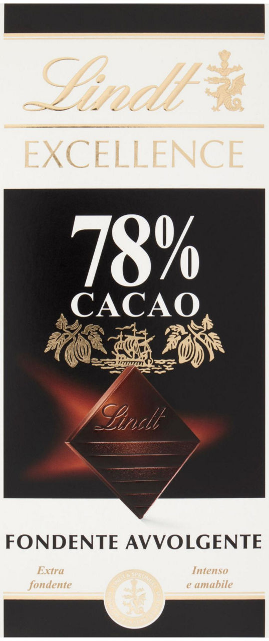 Tavoletta excellence 78% lindt g 100