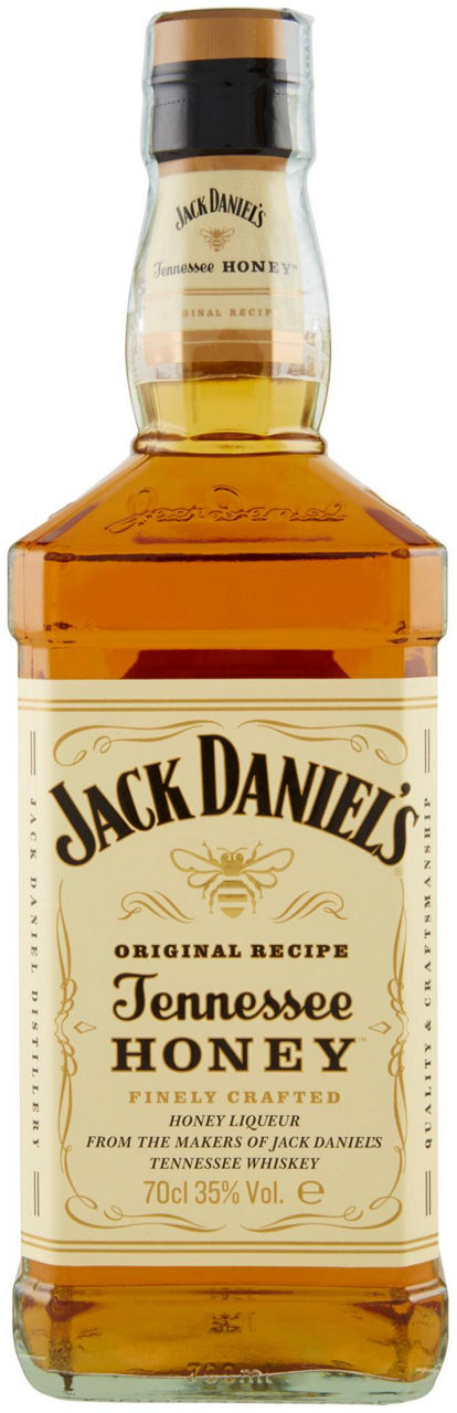 Whiskey jack daniel's honey 35 gradi bottiglia ml. 700