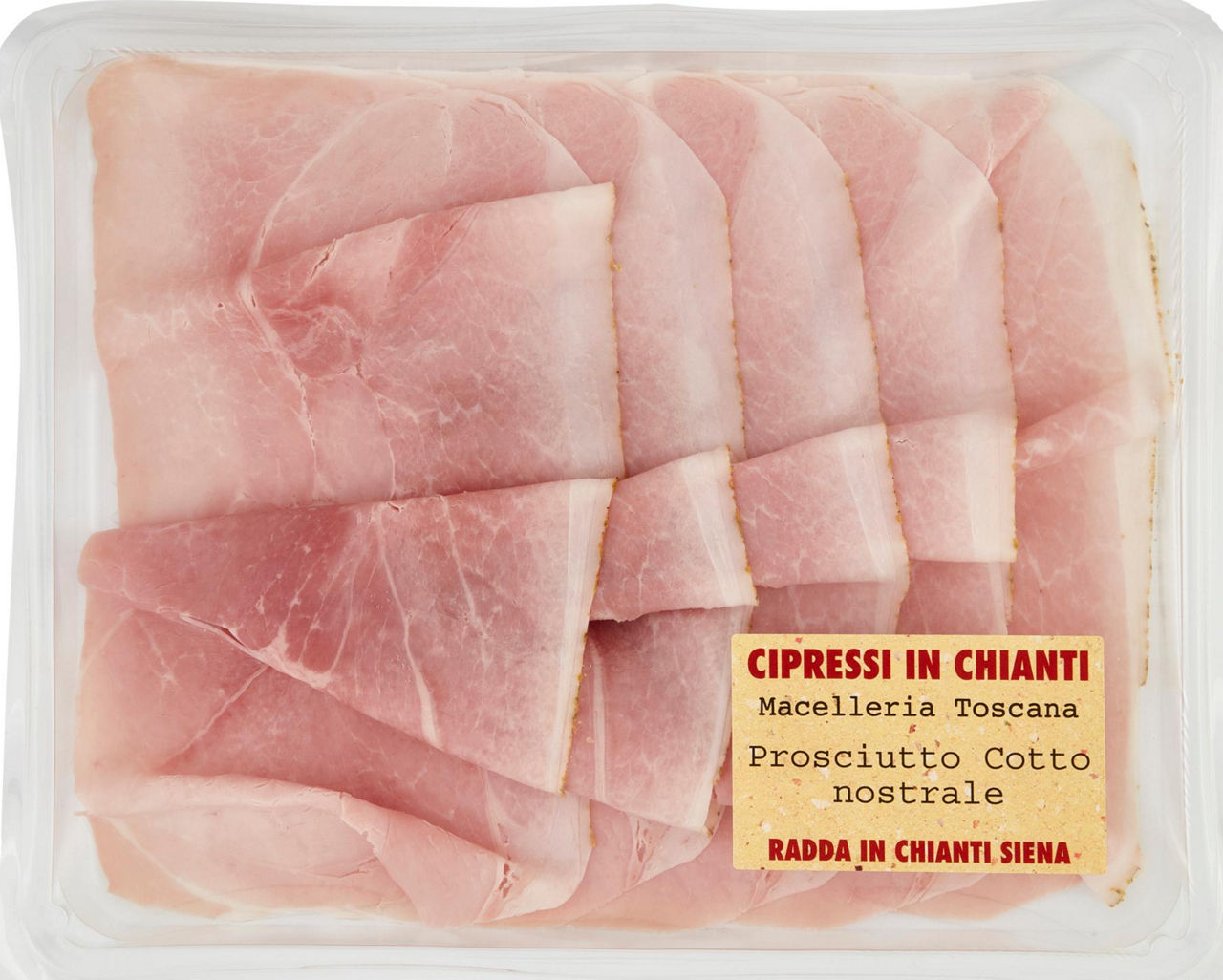 Prosciutto cotto nostrale affettato 100 gr