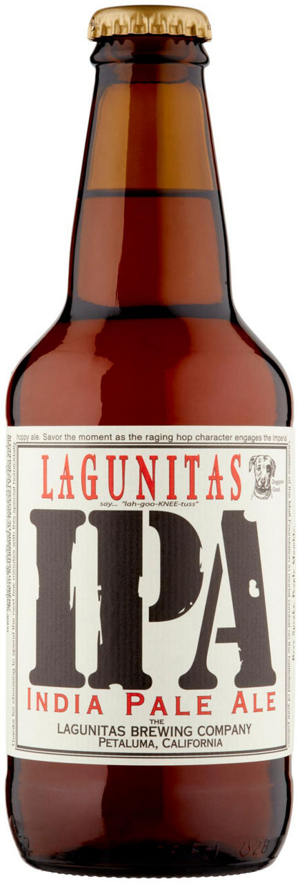 Birra lagunitas ipa 6,2 gradi bottiglia ml 355