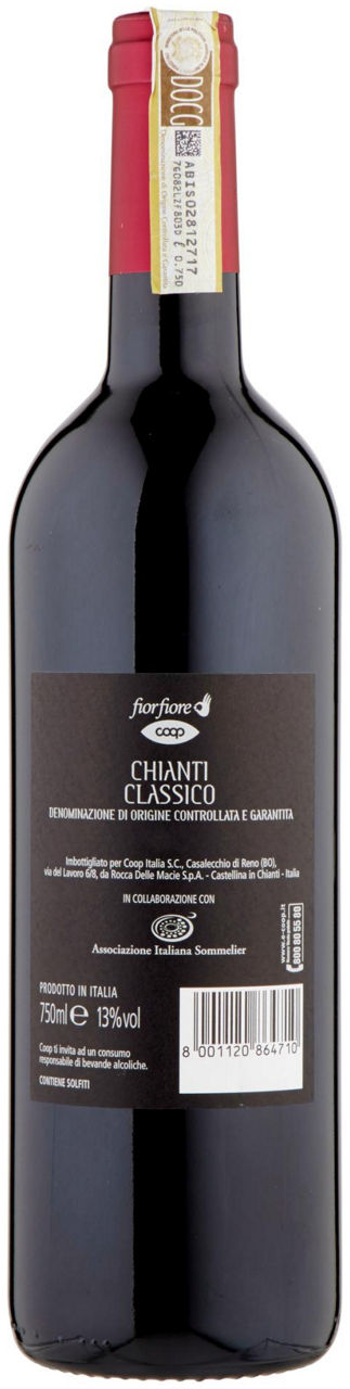 Vino rosso chianti classico docg 750 ml - Immagine 21