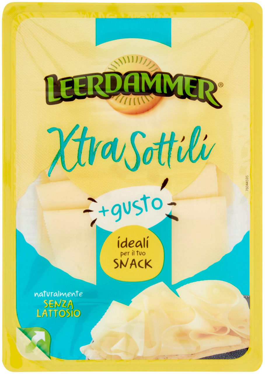 Leerdammer a fette extra sottili 80 gr