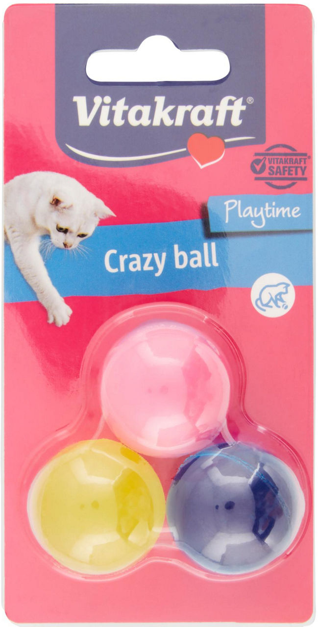 Crazy ball per gatto mis. s -