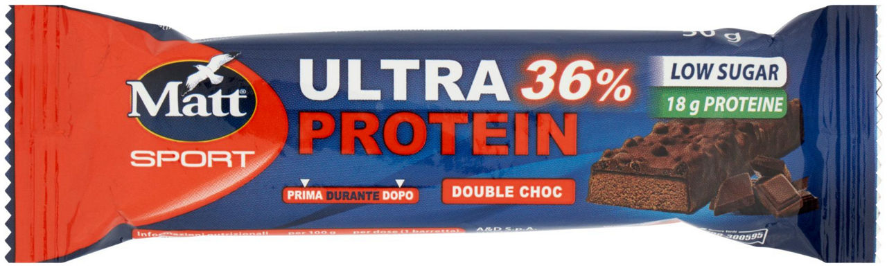 Integratore ultra protein double choc matt g 50