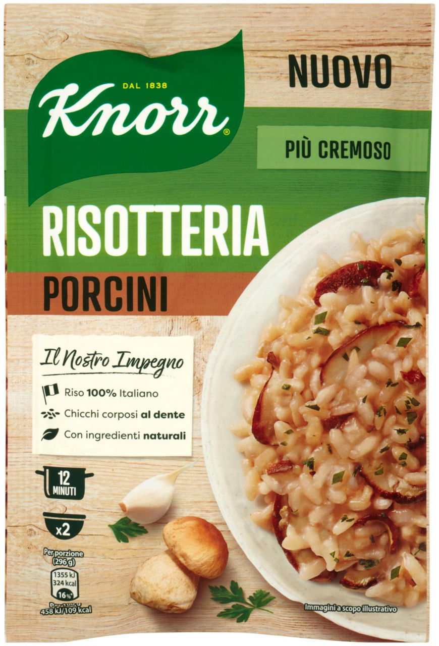 Risottiera funghi porcini 175g