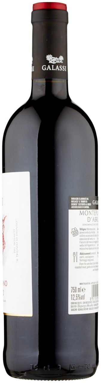 MONTEPULCIANO D'ABRUZZO DOC GALASSI ML 750 - Immagine 61