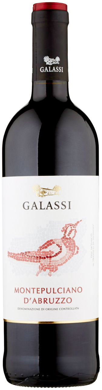 MONTEPULCIANO D'ABRUZZO DOC GALASSI ML 750 - Immagine 11