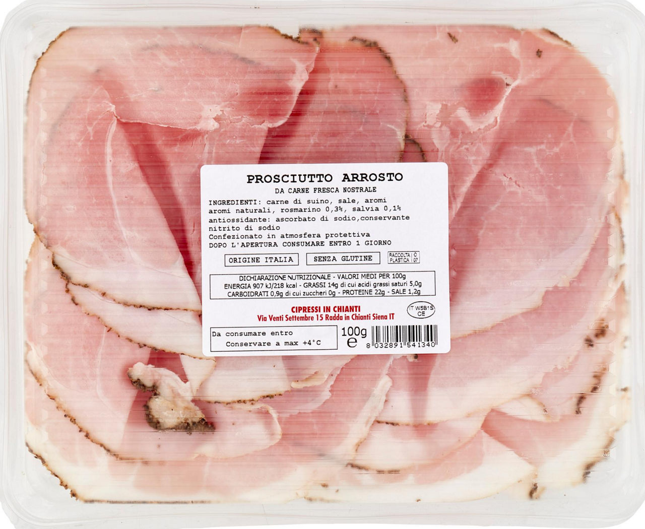 Prosciutto arrosto affettato 100 gr - Immagine 21