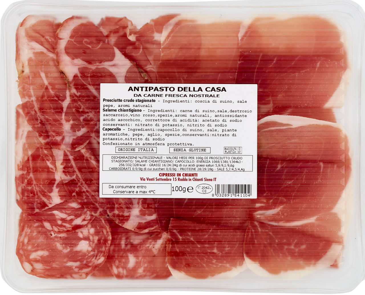 ANTIPASTO DELLA CASA CIPRESSI IN CHIANTI VASCHETTA 100 G - Immagine 21