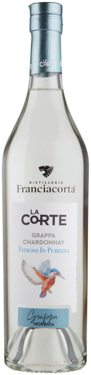 Grappa chardonnay franciacorta 40 gradi fratelli gozio bottiglia ml 500