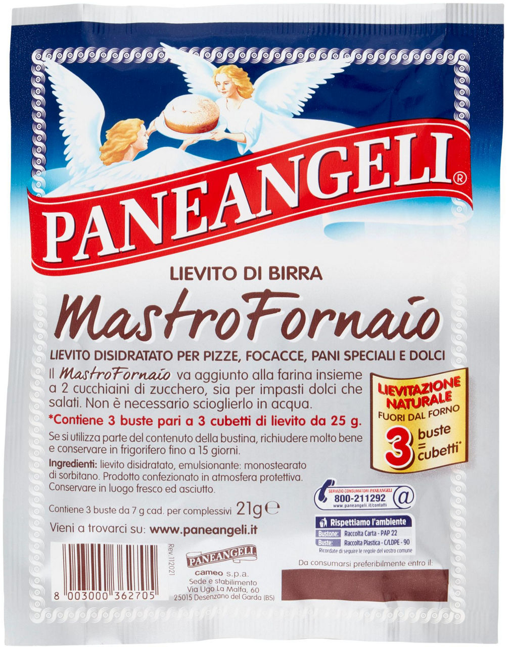 Lievito di birra mastro fornaio 3 pz 21 gr - Immagine 21