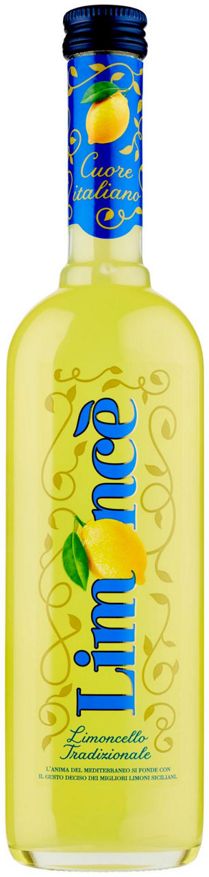 Liquore di limoni limonce' 25 gradi bottiglia ml 500