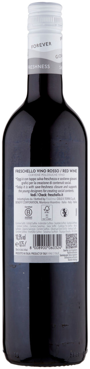 Vino rosso vivace 750 ml - Immagine 51