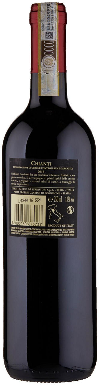 Vino rosso chianti docg 750 ml - Immagine 21