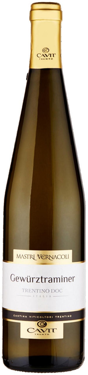 GEWURZTRAMINER DOC CAVIT MASTRI VERNACOLI ML.750 - Immagine 01