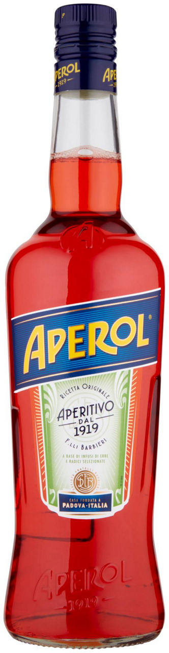 APERITIVO ALCOLICO APEROL 11 GRADI BOTTIGLIA ML 700 - 0