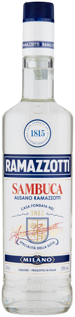 Sambuca ramazzotti 38 gradi bottiglia ml. 700