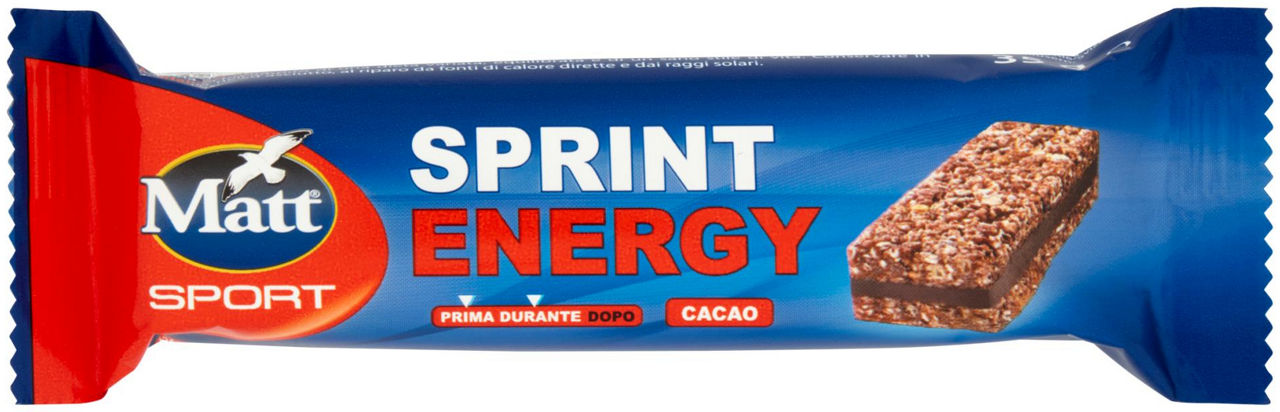 Barrette energy sprint cacao incarto gr.35