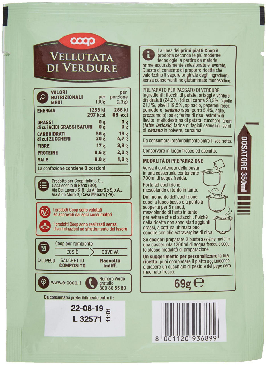 VELLUTATA DI VERDURE NO PALMA COOP BUSTA 69G - Immagine 21