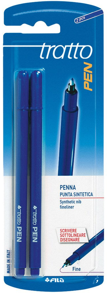 2 tratto pen col. blu