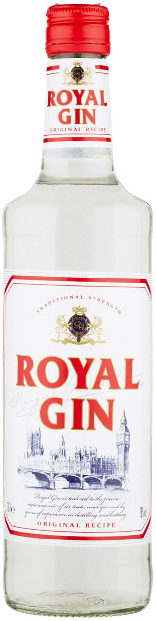 Gin royal 38 gradi bottiglia ml 700