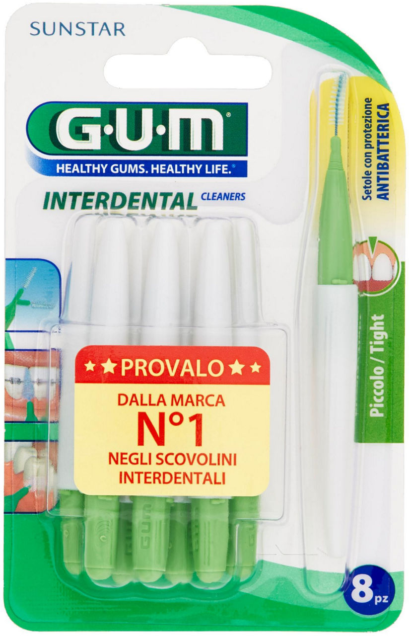 Scovolino gum interdental cleaners piccolo pz 8