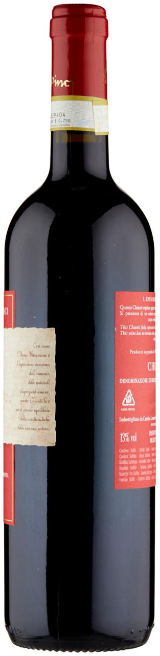 CHIANTI LEONARDO DOCG  ML. 750 - 3