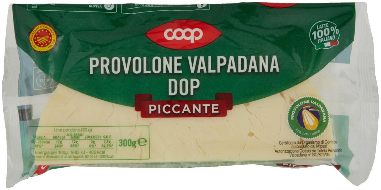 Provolone valpadana dop piccante coop 300 g