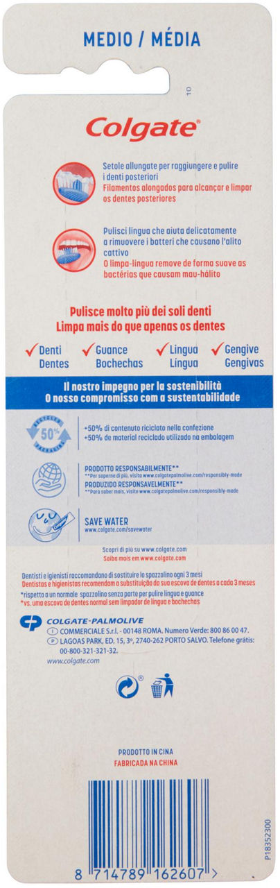 SPAZZOLINO COLGATE EXTRA CLEAN BIPACCO BLISTER  PZ.2 - 2