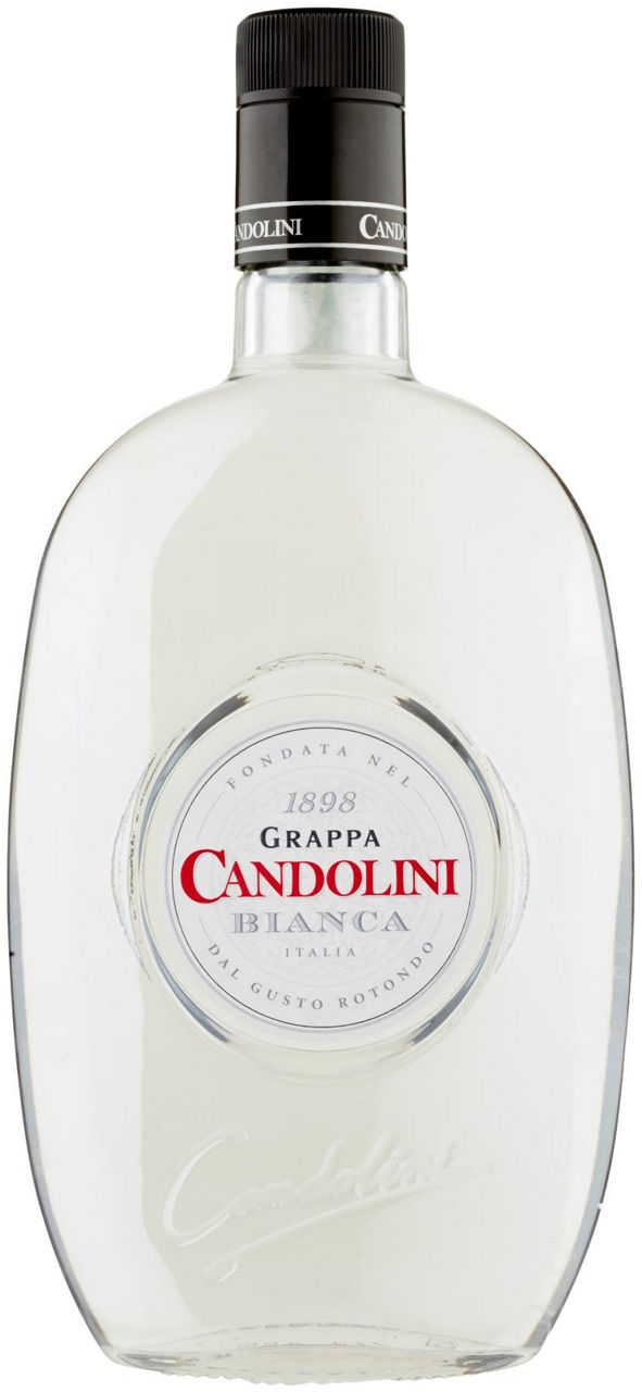 Grappa candolini bianca 40 gradi bottiglia ml.700
