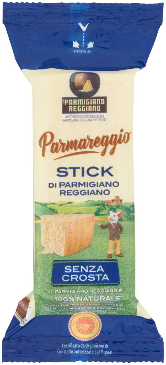 Parmigiano reggiano dop stick stag.12 mesi parmareggio atm 125 g