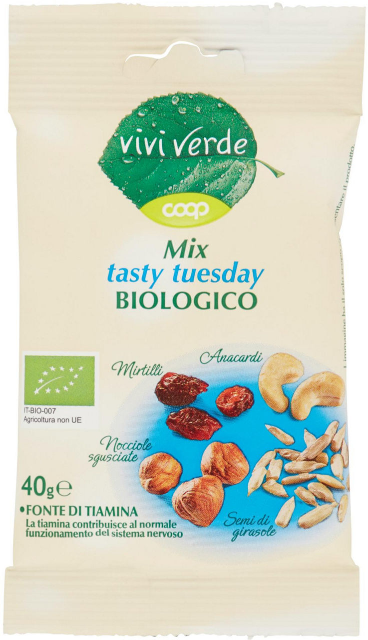 Mix tasty tuesday Biologico Vivi Verde 40 g - 0