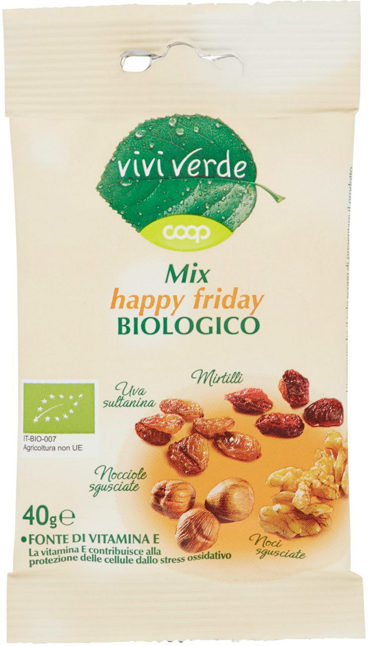 Mix happy friday Biologico Vivi Verde 40 g - 0