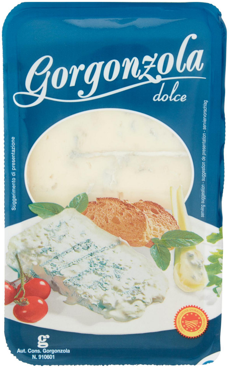 Gorgonzola dop dolce linea blu vaschetta g 300