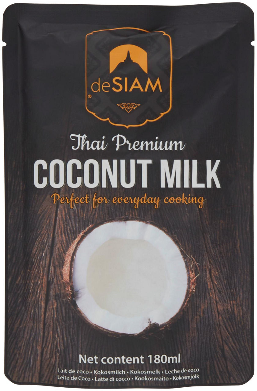 Latte di cocco "premium" per cucina de siam 180g