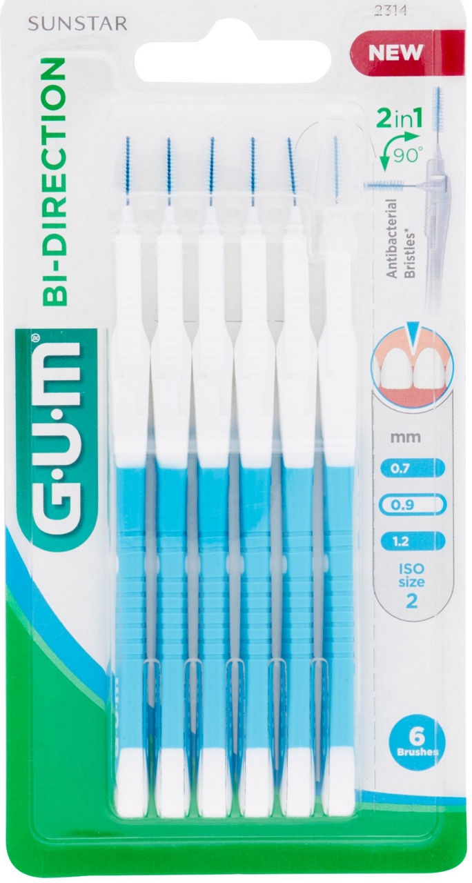 SCOVOLINO GUM GUM BI-DIRECTION MICRO FINE PZ 6 - 0