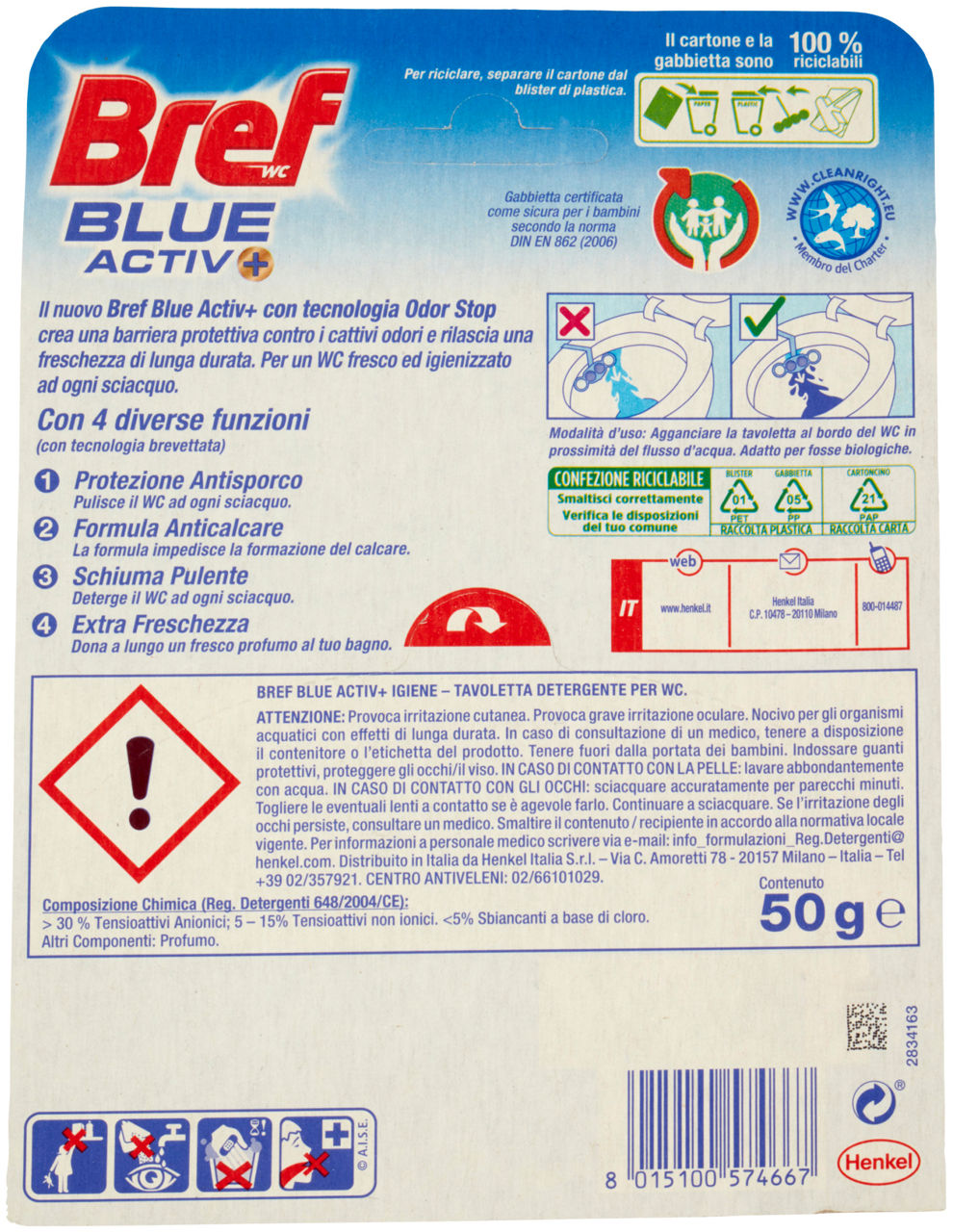 Detergente solido per wc blue activ igiene - Immagine 21